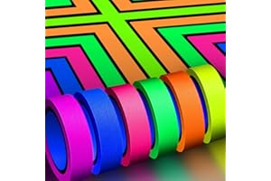 TNKISRY Room Decoration Luminous Tape | Glow in The Dark Cloth Tape – 0.59 in x 16.4 ft