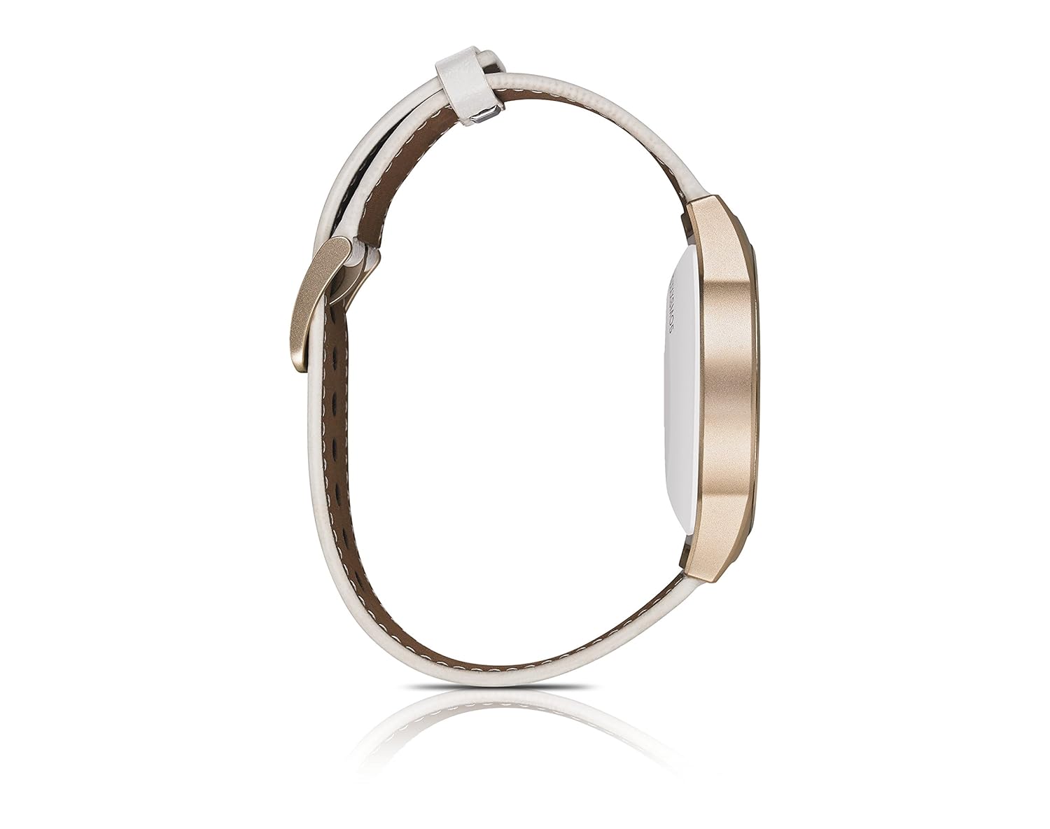 Alcatel TCL MOVETIME Smartwatch Oro con Lederbracelet Blanco ...