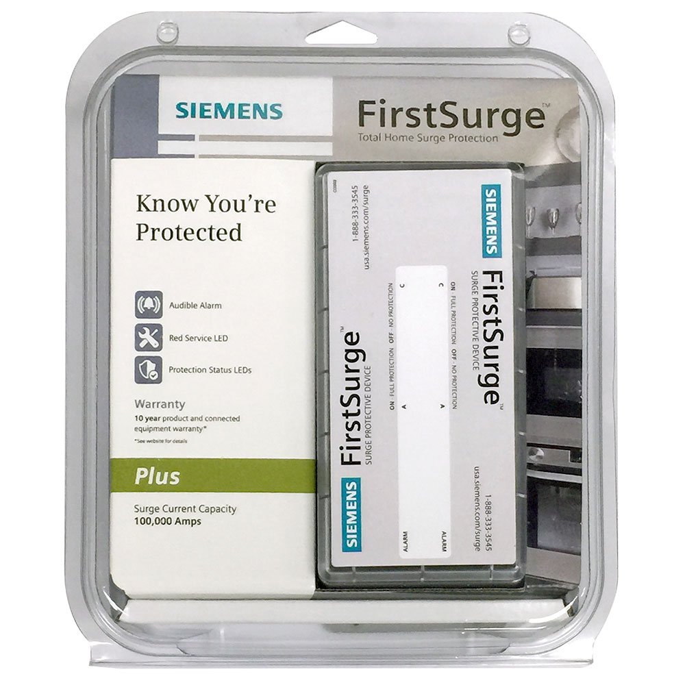 Siemens FS100 Whole House Surge Protection Device Rated for 100,000