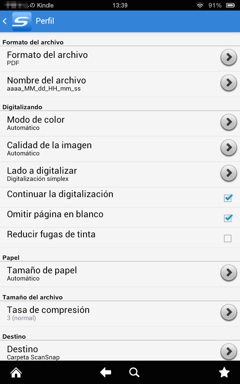 ScanSnap Connect Application Amazon.es Appstore para Android