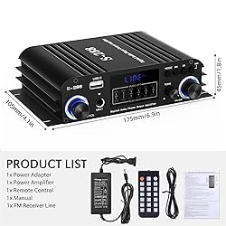 Facmogu S-288 4 CH Bluetooth 5.0 Home Audio