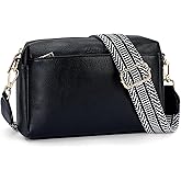 APHISON Small Crossbody Bags for Women, Triple Zip Crossbody Cell Phone Purse Shoulder Handbags with Adjustable Strap | Small, Triple Zip, Crossbody, with Adjustable Strap