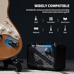 LEKATO 5.8G Wireless Guitar System Upgraded with