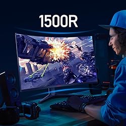 KOORUI 32 inch Curved Gaming Monitor - QHD