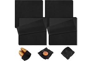 Estune 240 Pcs 12 x 12 Inch Deli Paper Sheets Sandwich Dry Wax Paper Oil Proof Food Basket Liners Food Wrapping Sheets for Bread, Party, Picnic, Festival, BBQ(Black)