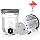 Creami Pints and Lids for Ninja NC700 NC701 Series, Compatible with Ninja Swirl Ice Cream & Soft Serve Makers, Food Grade Material, BPA-Free, Leak-Proof, Dishwasher Safe, 2 Pack