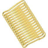 Mini Skater 26mm Lanyards Snap Clip Hooks, Metal Spring Hooks for Wallets, Crafts, Lanyard ID Cards, Key Chains, Pet Tags(60Pcs,Golden)