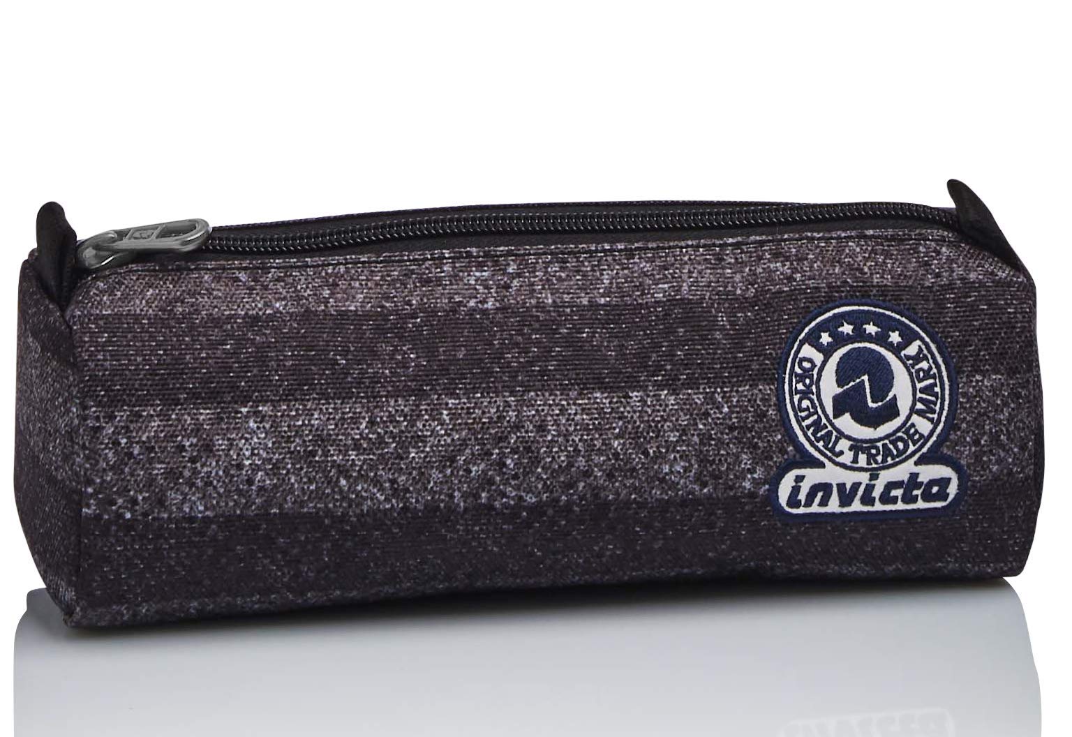 Invicta Pencil case - Pen bag, multicolor, Box for Stationery, Pen Pouch for Teen Girls and Boys, Perfect for School Supplies, gray, ISCHOOLPACK