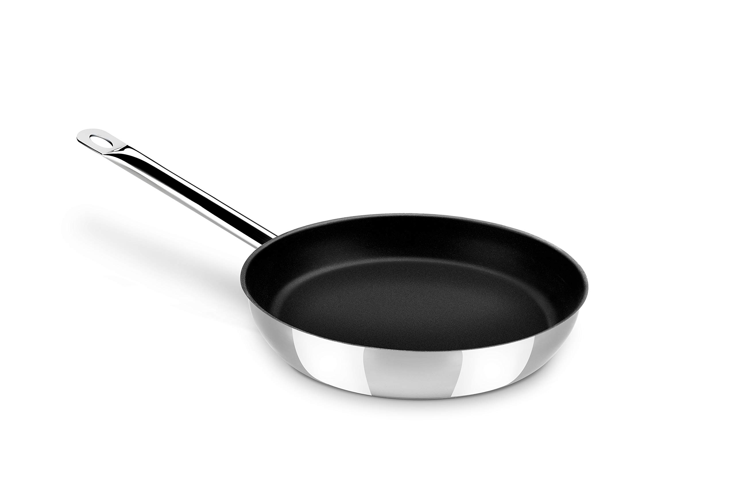 Monix M461318 Chef Non-Stick-Fry-pan, Stainless Steel