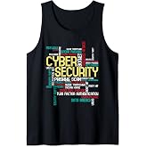 Cyber Security - Hacker IT Analyst Computer Programmer Tank Top