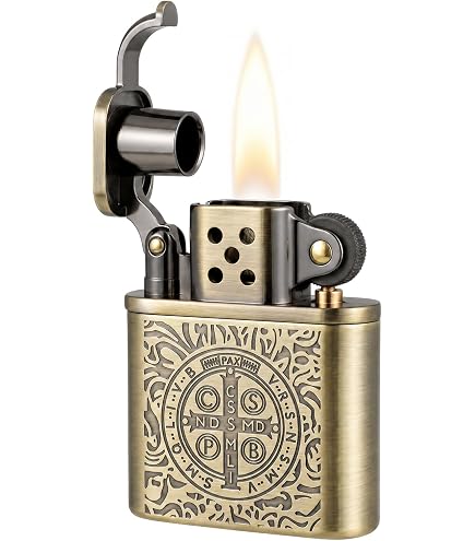 Amazon.com: Antique Style Lift Arm Kerosene Brass Metal Windproof