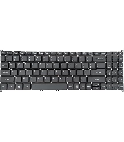 Clavier AZERTY Français Neuf Pour Acer Aspire V17 Nitro VN7-792/G - Clavier Complet Blanc - Générique