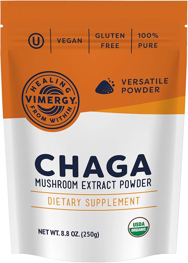 Vimergy Chaga Extract Powder (250g) Amazon.ca Health & Personal Care