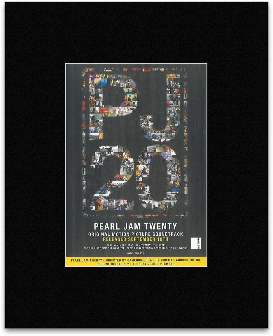 Uncut Pearl JAM - Twenty Mini Poster - 28.5x21cm