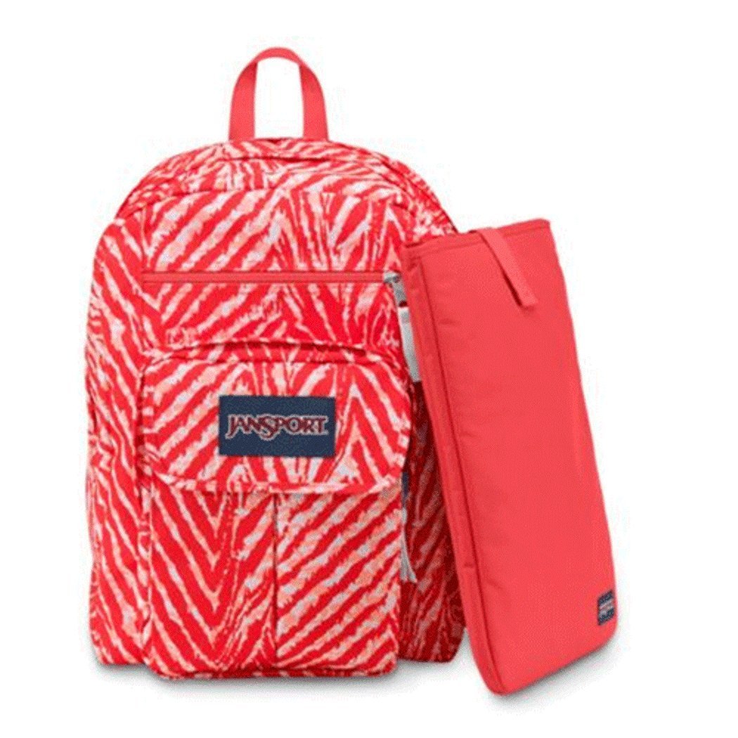 Jansport Digital Student Backpack In Coral Peaches Wild At Heart |  Desertcart Fiji