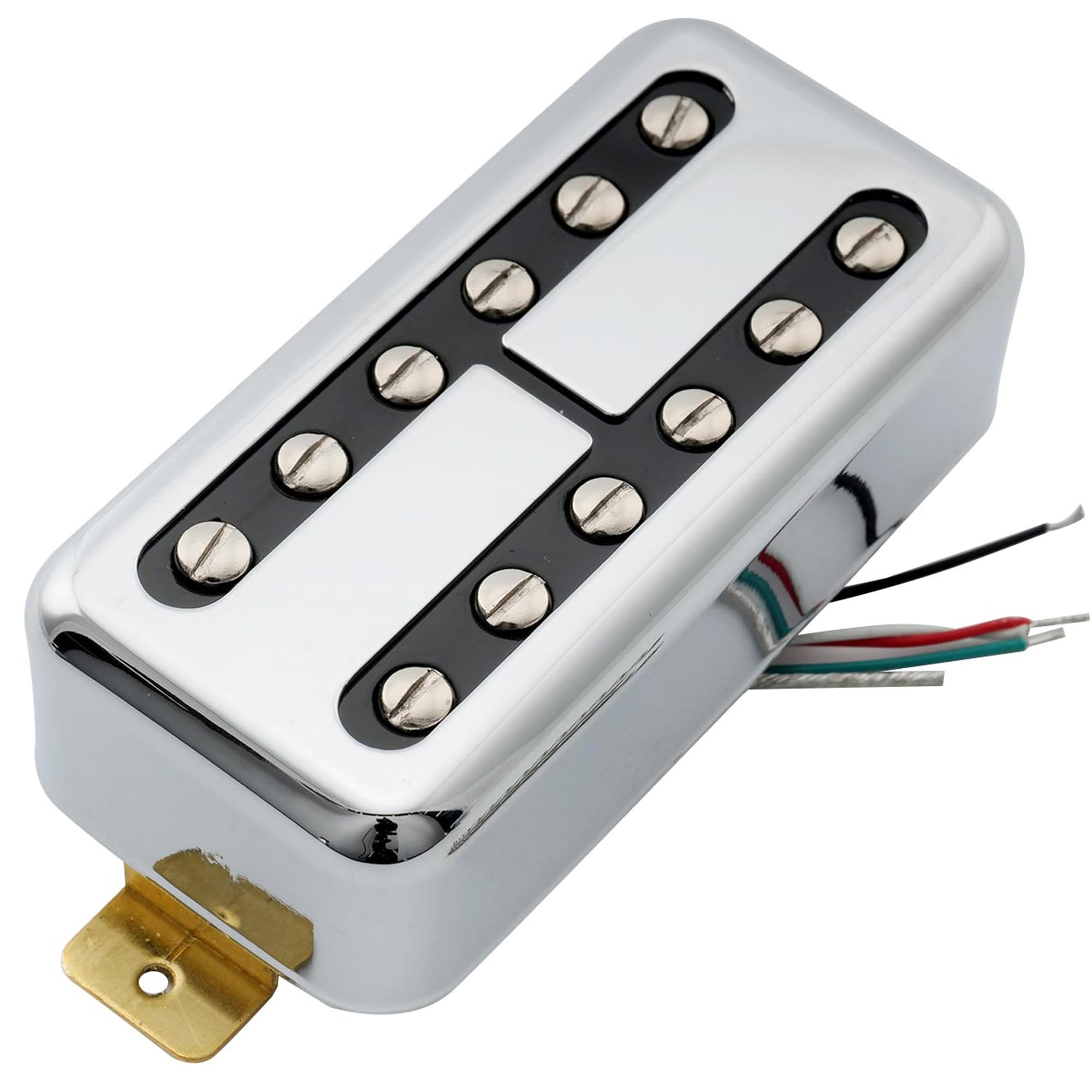 Artec TVFT Filtertron Style Alnico 5 Humbucker Pickup Neck Pickup 5K for Electric Guitar, Chrome