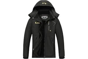 MOERDENG Women's Waterproof Ski Jacket Warm Winter Snow Coat Mountain Windbreaker Hooded Raincoat Jacket