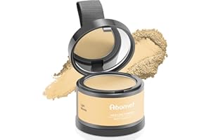 ABOMET Root Touch Up Instantly Gray Hair Coverage Hairline Powder, Root Cover Up Conceal Hair Loss For Women Men,Hair Fibers For Thinning Hair (Light Blonde)