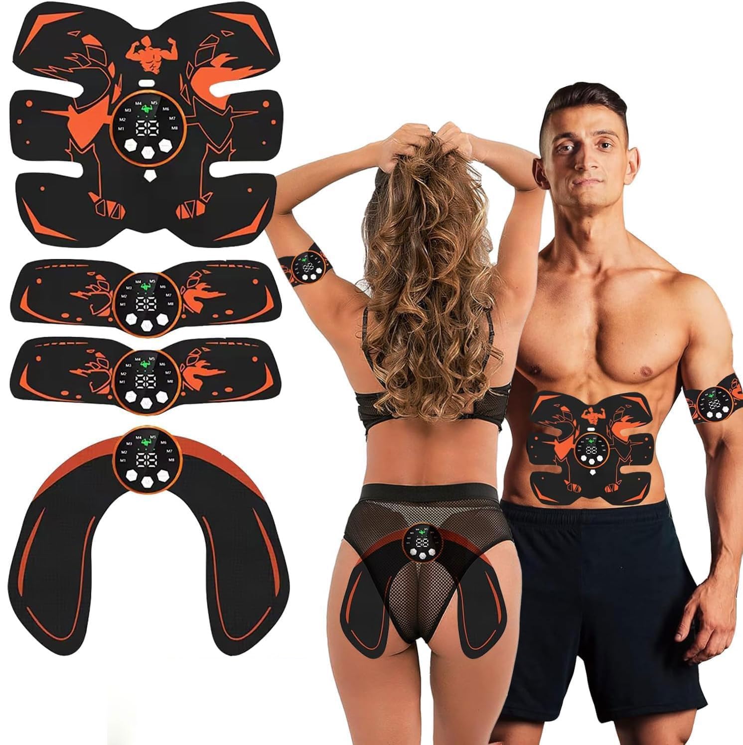 Photo 1 of Fitness Belt, Abs Stimulator Full Body Ab/Arm/Hip Trainer Abs Trainer Electronic Toning Belts 