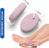 N Nimxy Pumice Stone 2 Pcs Foot Scrubber Natural Callus Remover Pink view 6