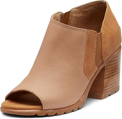 sorel block heel
