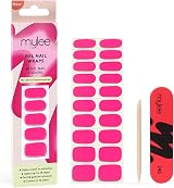 MYLEE Gel Nail Wraps Pink Paradise 20 Pre-Cured Stickers Gel Nails