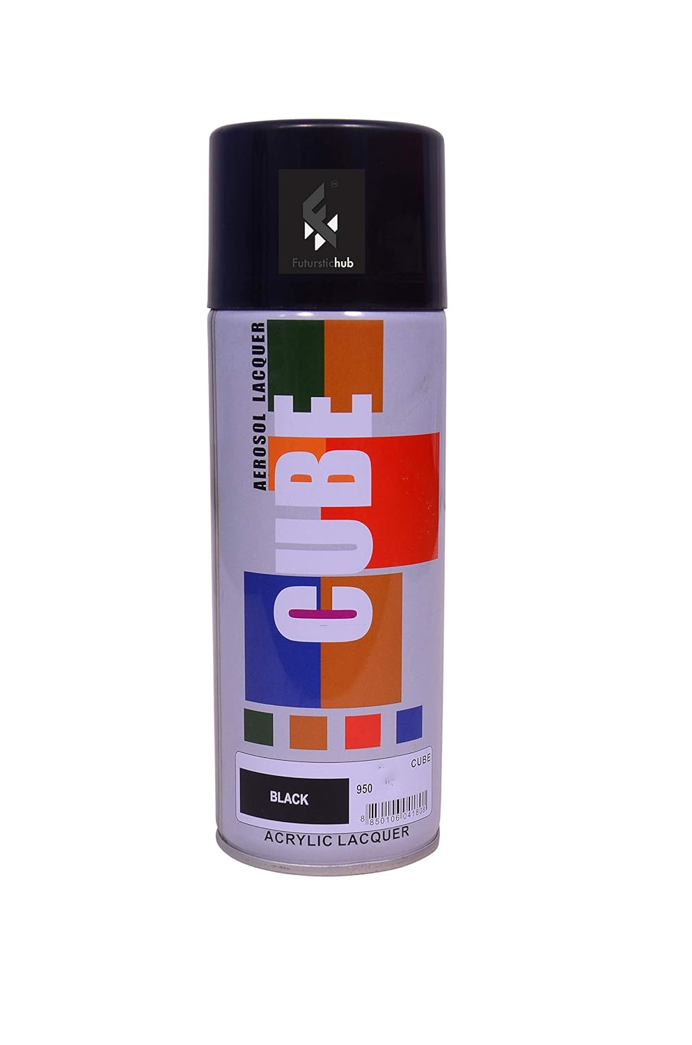 Cube Aerosol Lacquer spray paint 400 ML (Black) Amazon.in Car & Motorbike