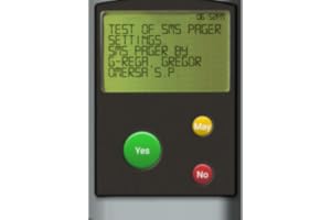 SMS pager