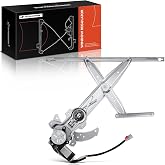 A-Premium Front Driver Side Power Window Regulator with Motor (4-Pin) | Compatible with Honda Accord 1998-2002 EX, LX (Fit Coupe Model Only, Not Sedan)