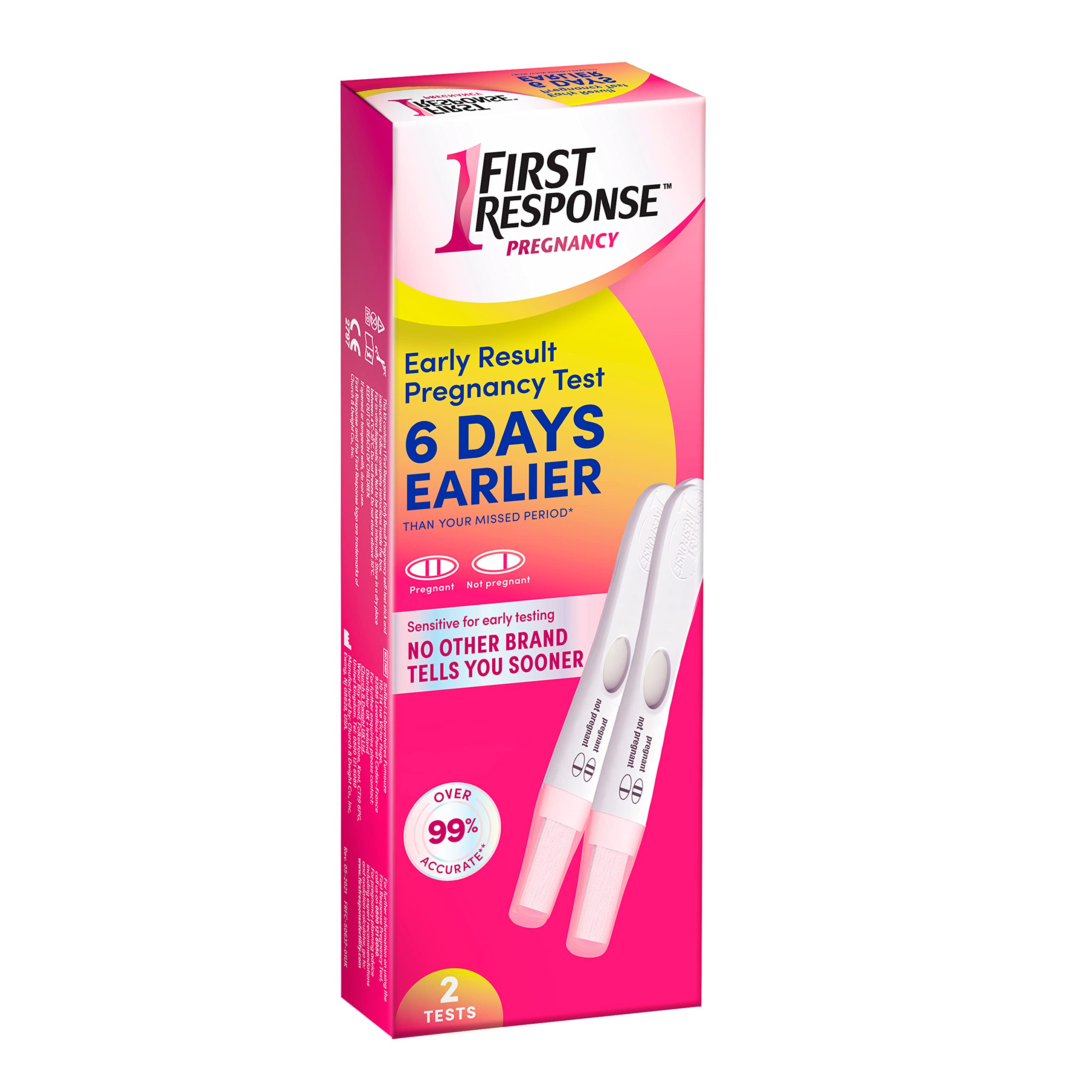 thumbnail image 2 of First Response Pregnancy Test (2 Tests) | Clear Chemist 2 of 11