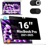 IPROKKO Magnetic Privacy Screen for 16 Inch MacBook Pro Matte Anti-Glare