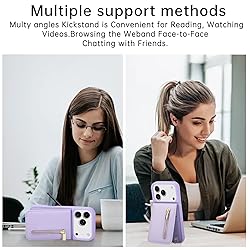 Jcxtrombulous Crossbody Wallet Case for iPhone 17