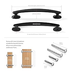 Dosoye 5 Pack 5 inch（128mm Cabinet Pulls Oil Rub