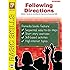 Following Directions: The Fun and Easy Way (A Beginners Workbook 1): Dr