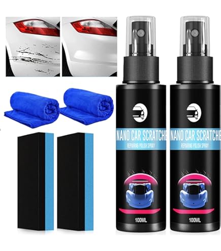 Car Scratch Repair Nano Spray Scratch Remove White 60ml