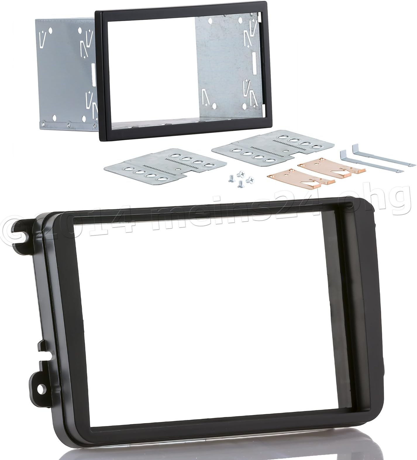 Meins24 car radio installation set, double 2 DIN, 17215205