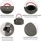 REDCAMP 0.8L Folding Camping Kettle with Bag Lightweight 0.8L view 3