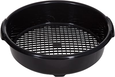 Whitefurze G25LS Large Garden Sieve Black