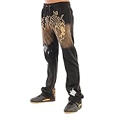 SCREENSHOT-Fleece Pants 5202 Mens Streetwear Urban Stack Fit Fleece Pants - NYC Street Fashion Sweatpants Ribbed Wasteband