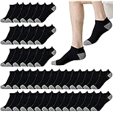 12-30 Pairs Low Cut Ankle Socks for Men Thin Breathable Casual No Show Athletic Socks Bulk