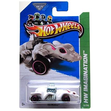 Hot Wheels Hw Imagination 54/250 White Ratmobile
