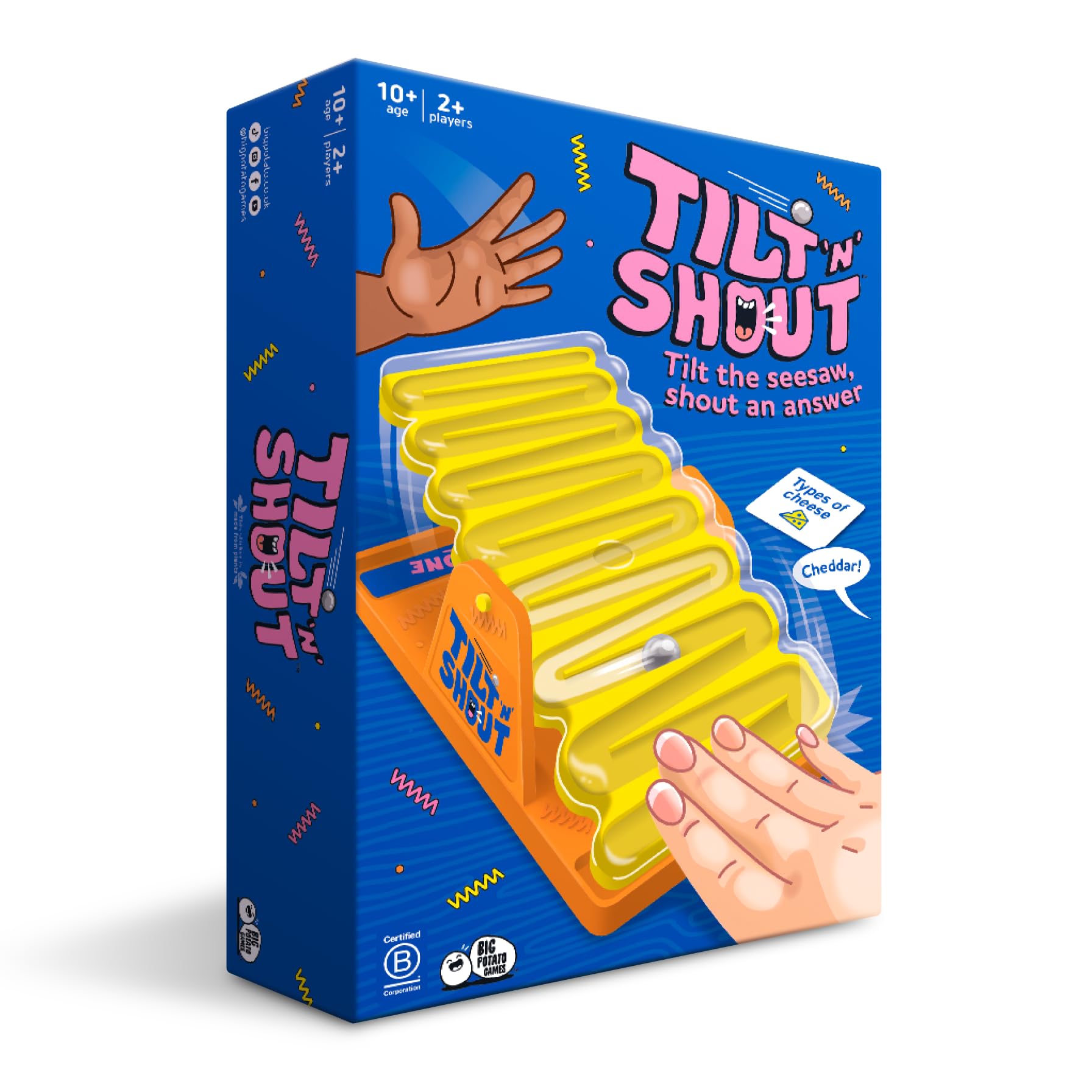 Big Potato Tilt 'n' Shout: A Speedy Family Board