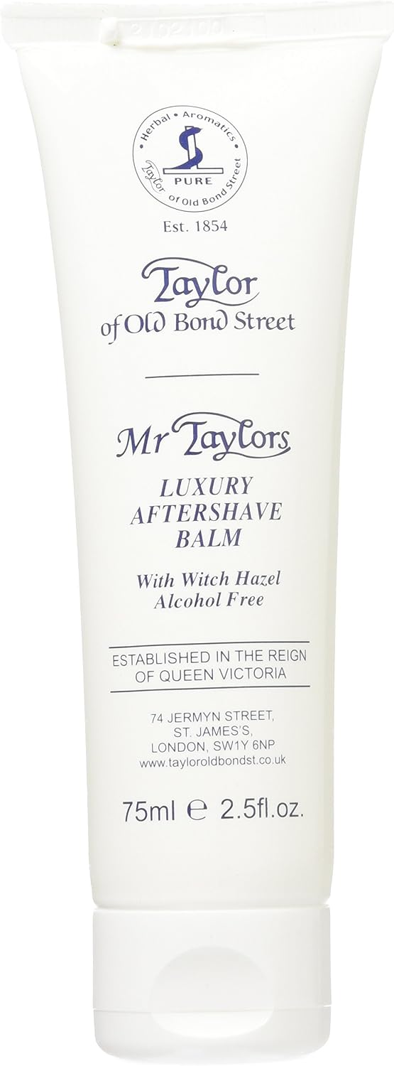 Taylor of Old Bond Street Mr Taylor Luxury Aftershave Balm 75 ml, 75 ml (Pack of 1)