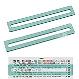 Pack of 2 Mahjong Line Reader Mahjong Line Finder