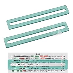 Pack of 2 Mahjong Line Reader Mahjong Line Finder