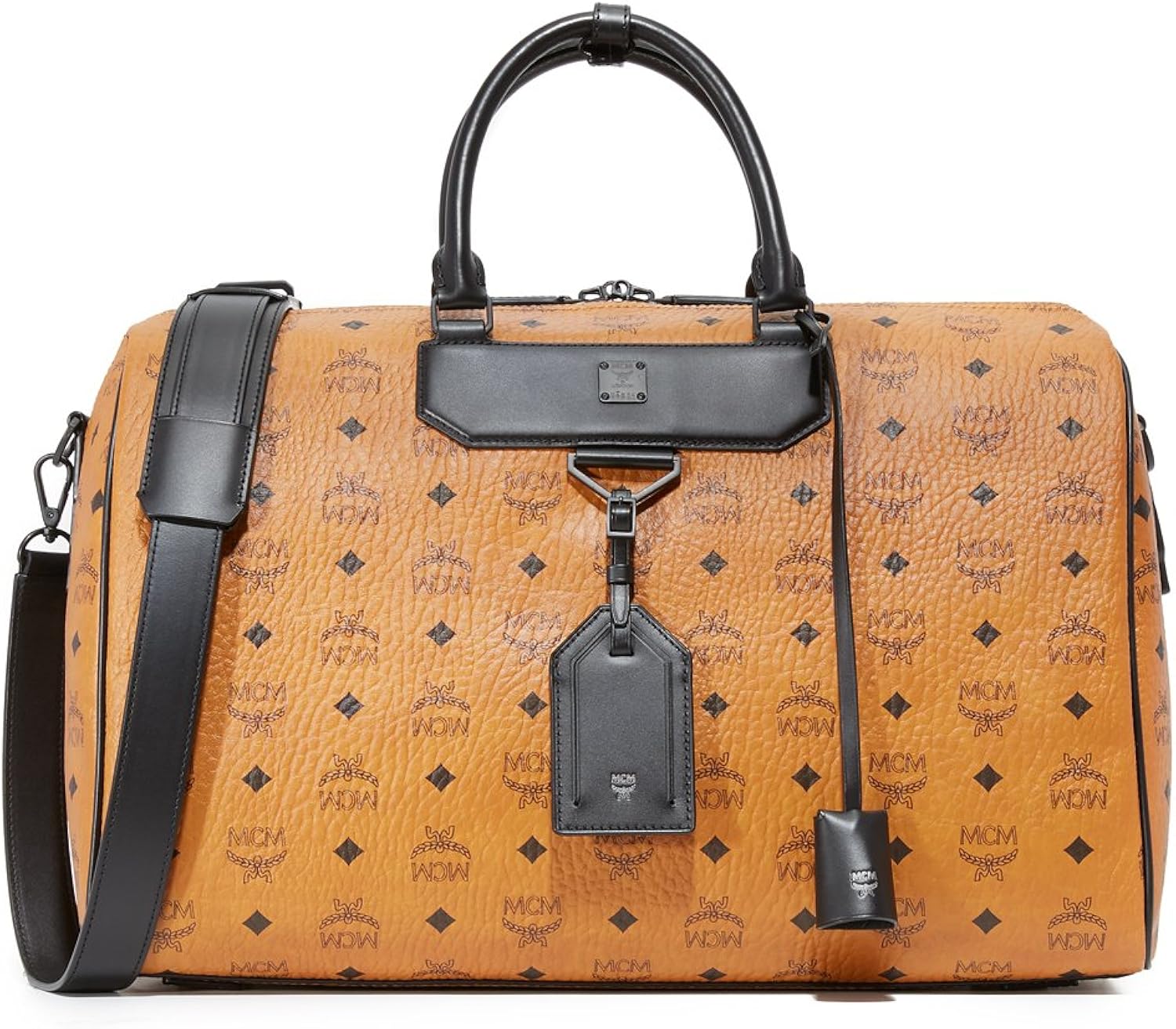 mcm rolling luggage