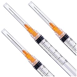 2.5ml Luer lock Syringe with diameter 25G Long