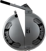 Disklok Gold Security Edition Steering Wheel Lock Small 35-39cm Silver view 4