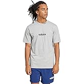 Adidas Mens Essentials Linear Single Jersey T-Shirt
