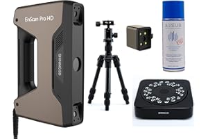 EinScan Pro HD Multi-Functional Handheld 3D Scanner - Shining 3D Ultra Scanner with New Structure Light, 3D Object Scanner Kit for Digital 3D Scanning, 3D Machine for Design & Printing, Scan 3D